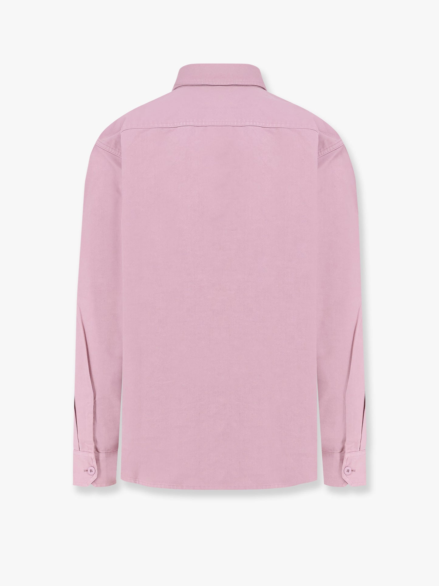 Camicia in cotone con patch logo