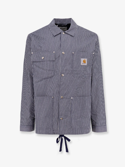 Giubbino Notus Coach in cotone a righe  thumbnail