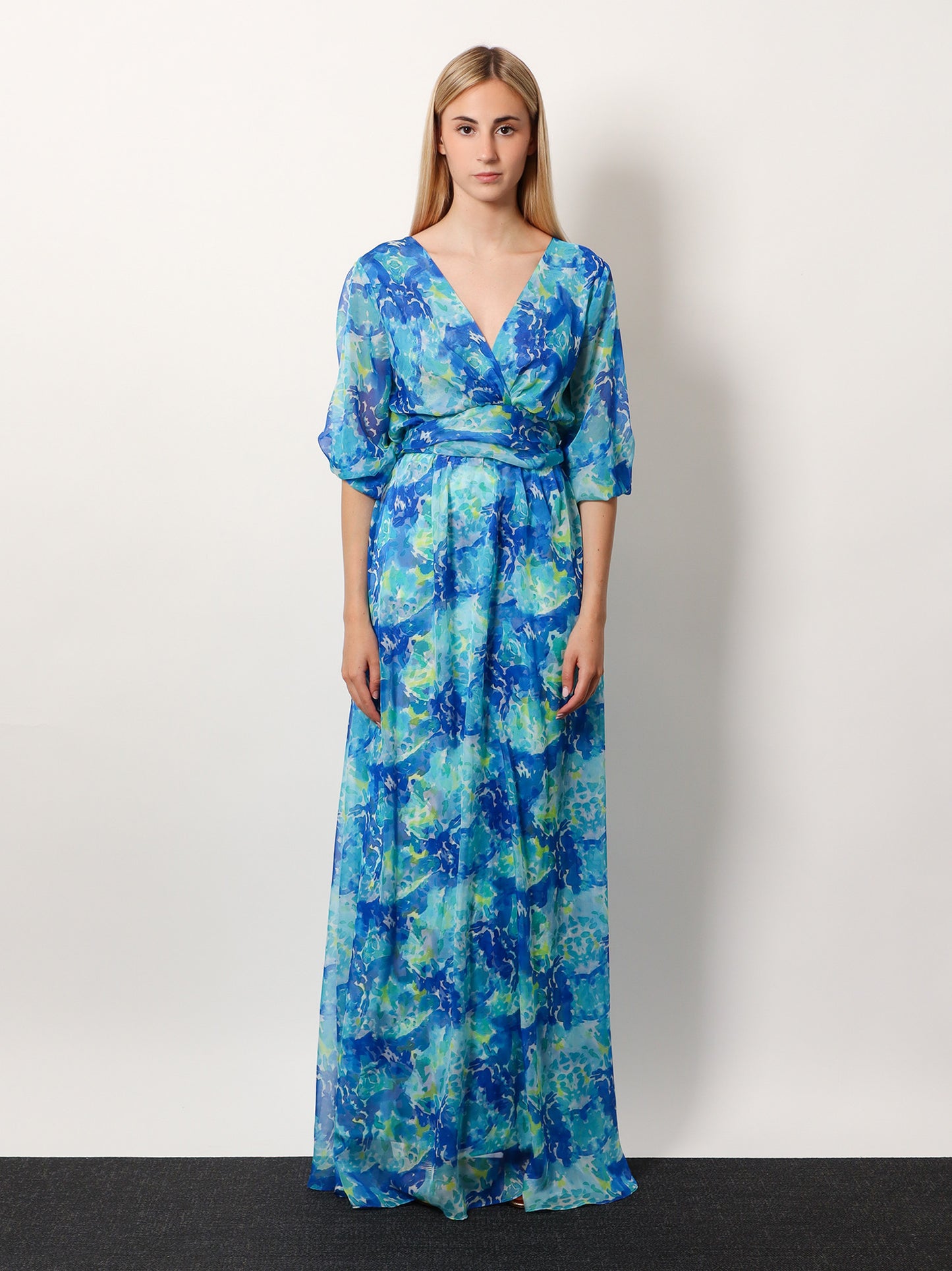 Toki Chiffon long dress