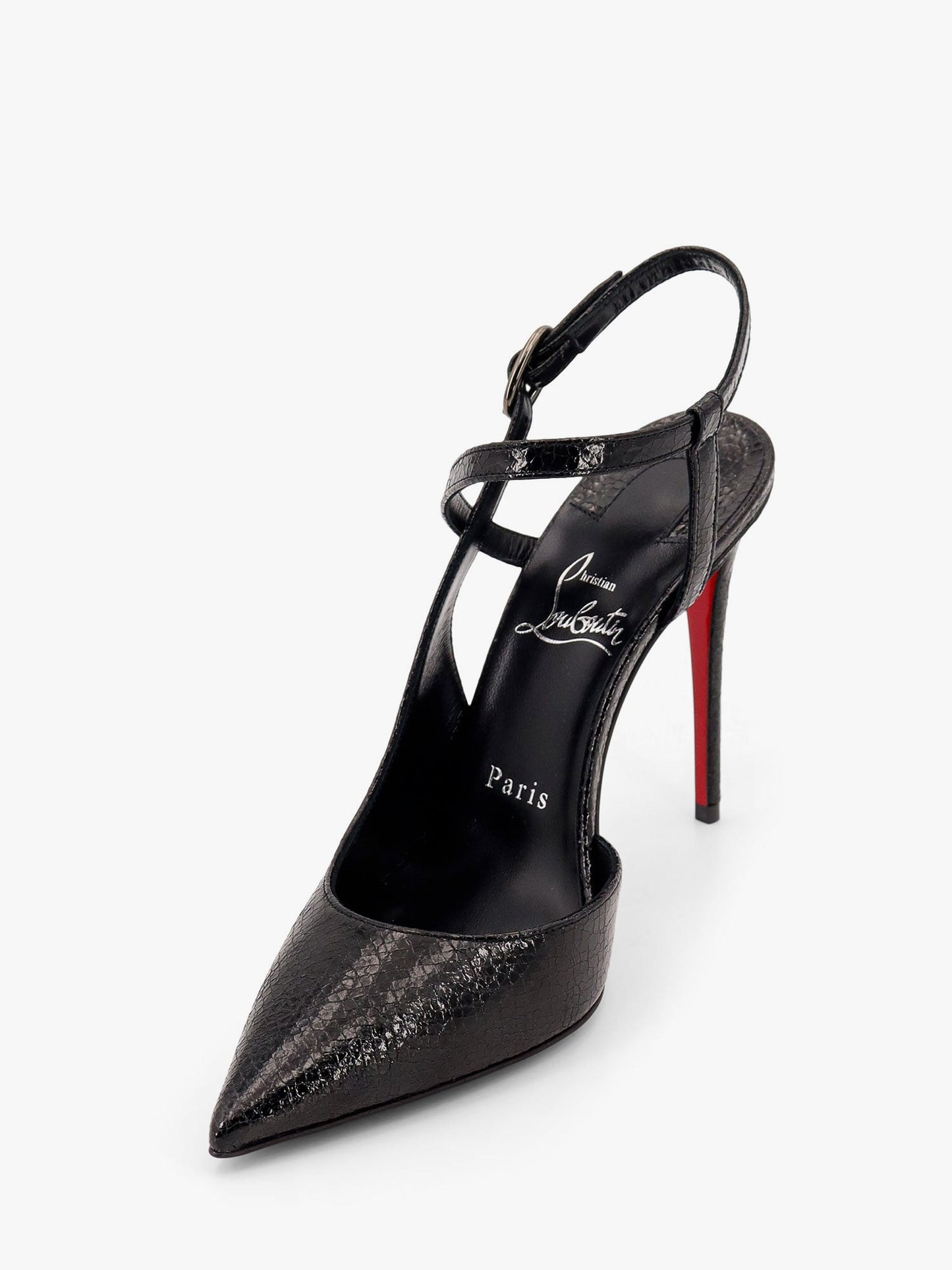 Jeanlove star mirror leather pumps