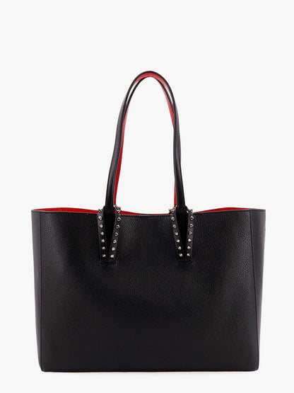 Cabata leather shoulder bag with iconic metal spikes thumbnail