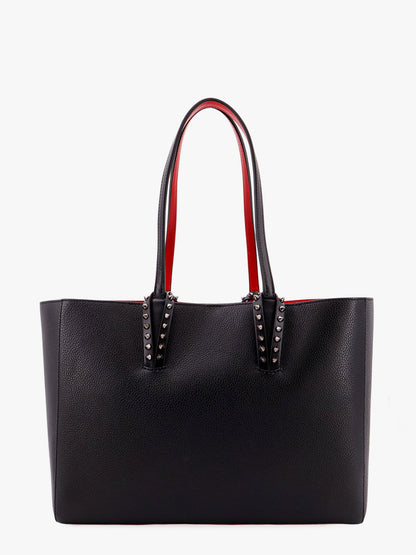 Cabata leather shoulder bag with iconic metal spikes thumbnail