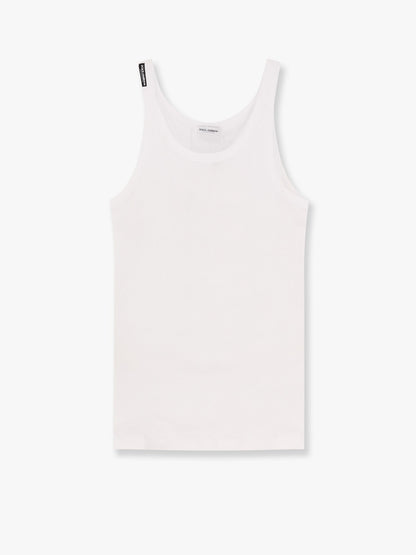 Ribbed cotton tank top thumbnail