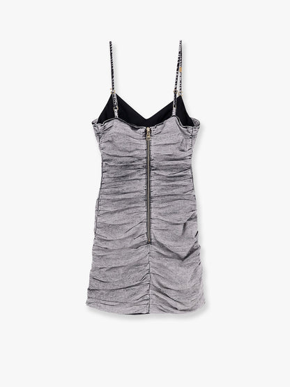 Denim mini dress thumbnail