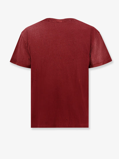 Burning Church cotton T-shirt with used effect thumbnail