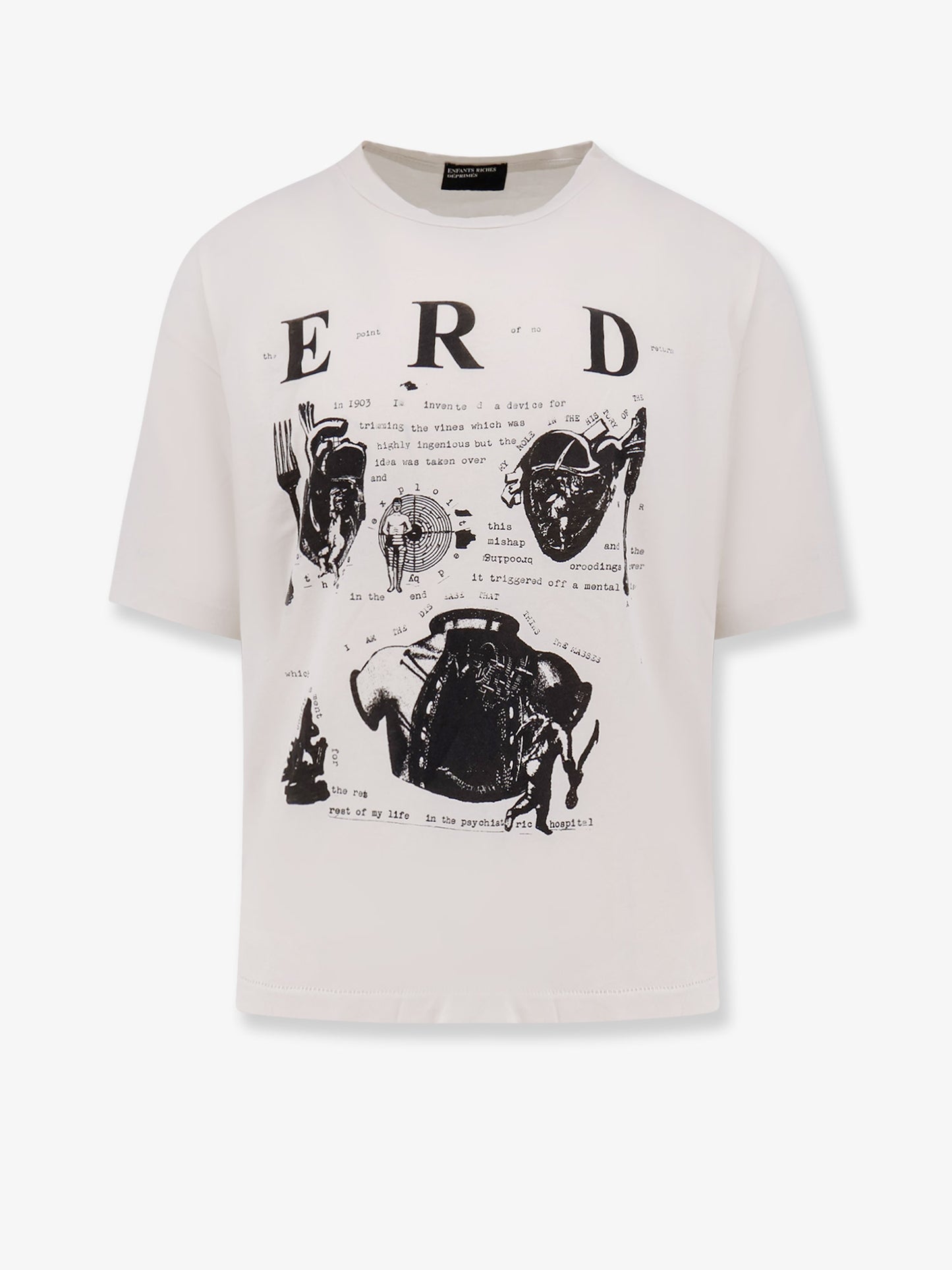 Cotton used effect T-shirt