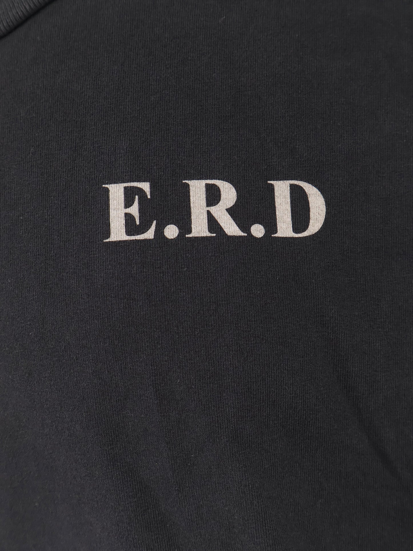 Cotton T-shirt with used effect