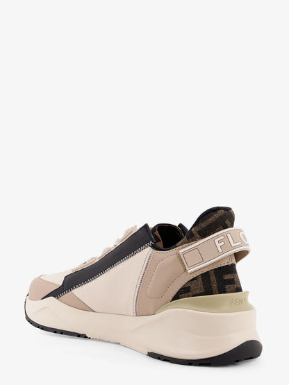 Fendi Flow leather sneakers with FF motif thumbnail