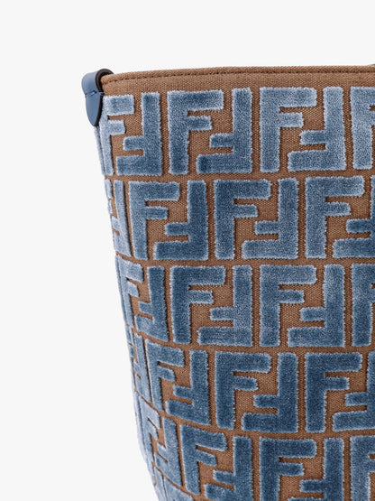 Roll large ff jacquard velvet shopping bag thumbnail