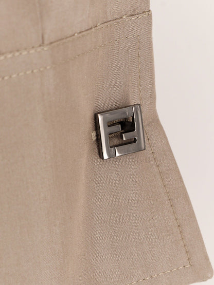 Cotton and silk chemisiere dress thumbnail