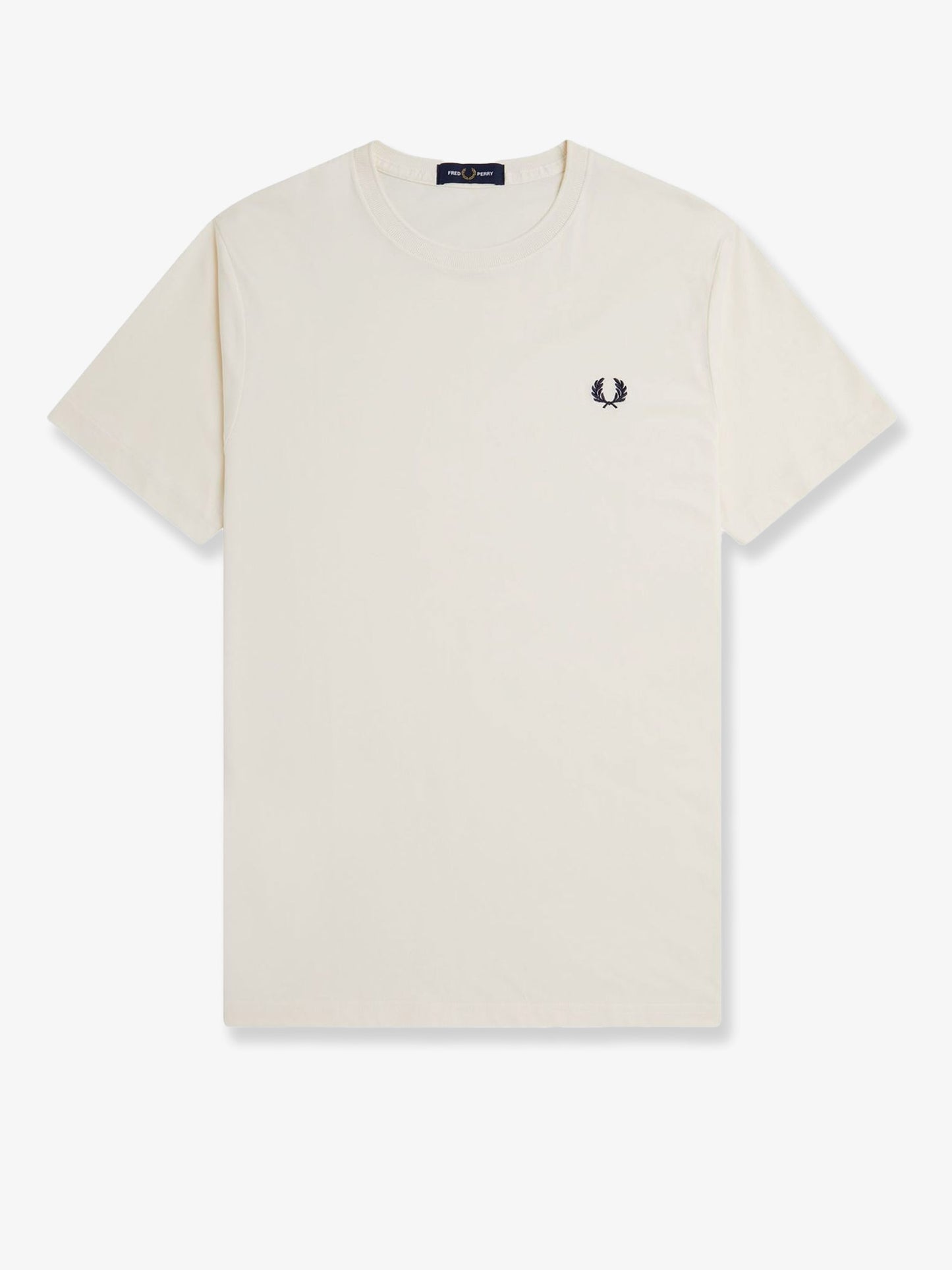 Cotton t-shirt with logo embroidery