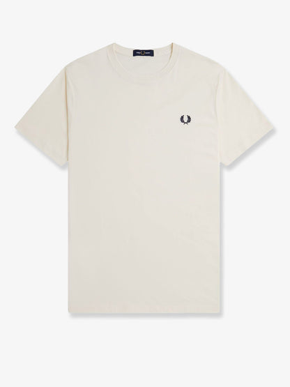 Cotton t-shirt with logo embroidery thumbnail