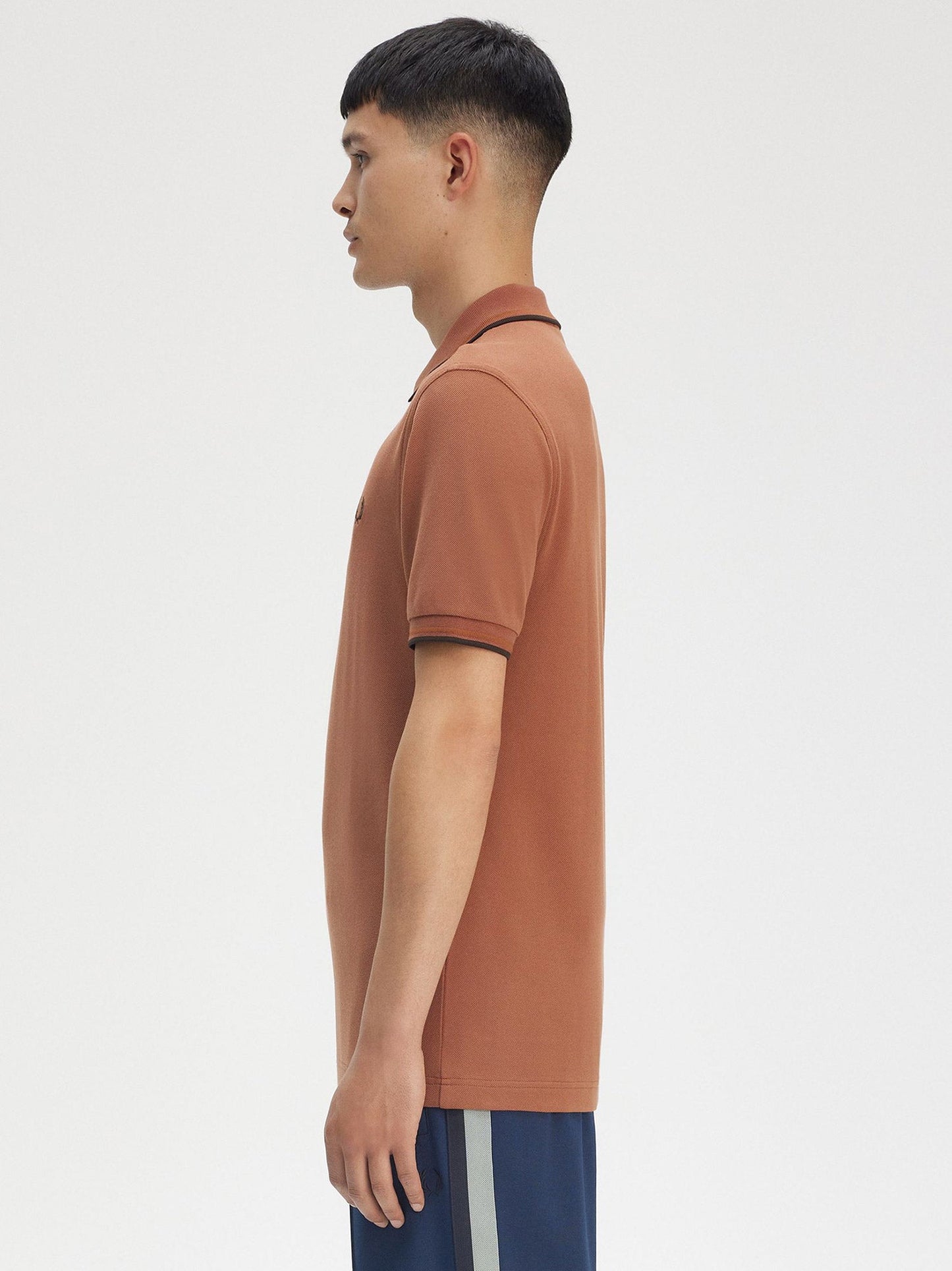 Classic polo shirt with logo embroidery