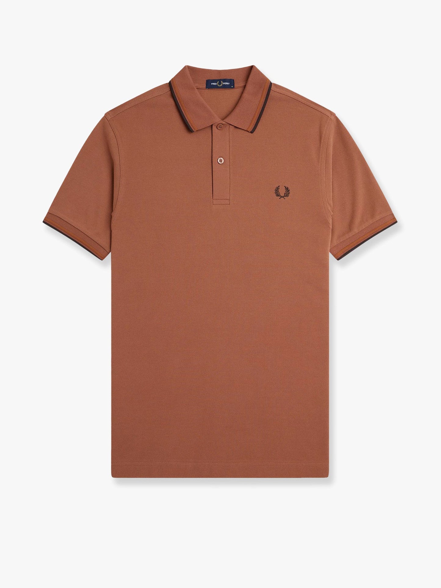 Classic polo shirt with logo embroidery