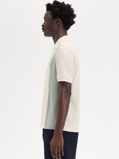 Cotton piquet polo shirt with towel inserts thumbnail