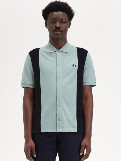 Cotton piquet polo shirt with towel inserts thumbnail