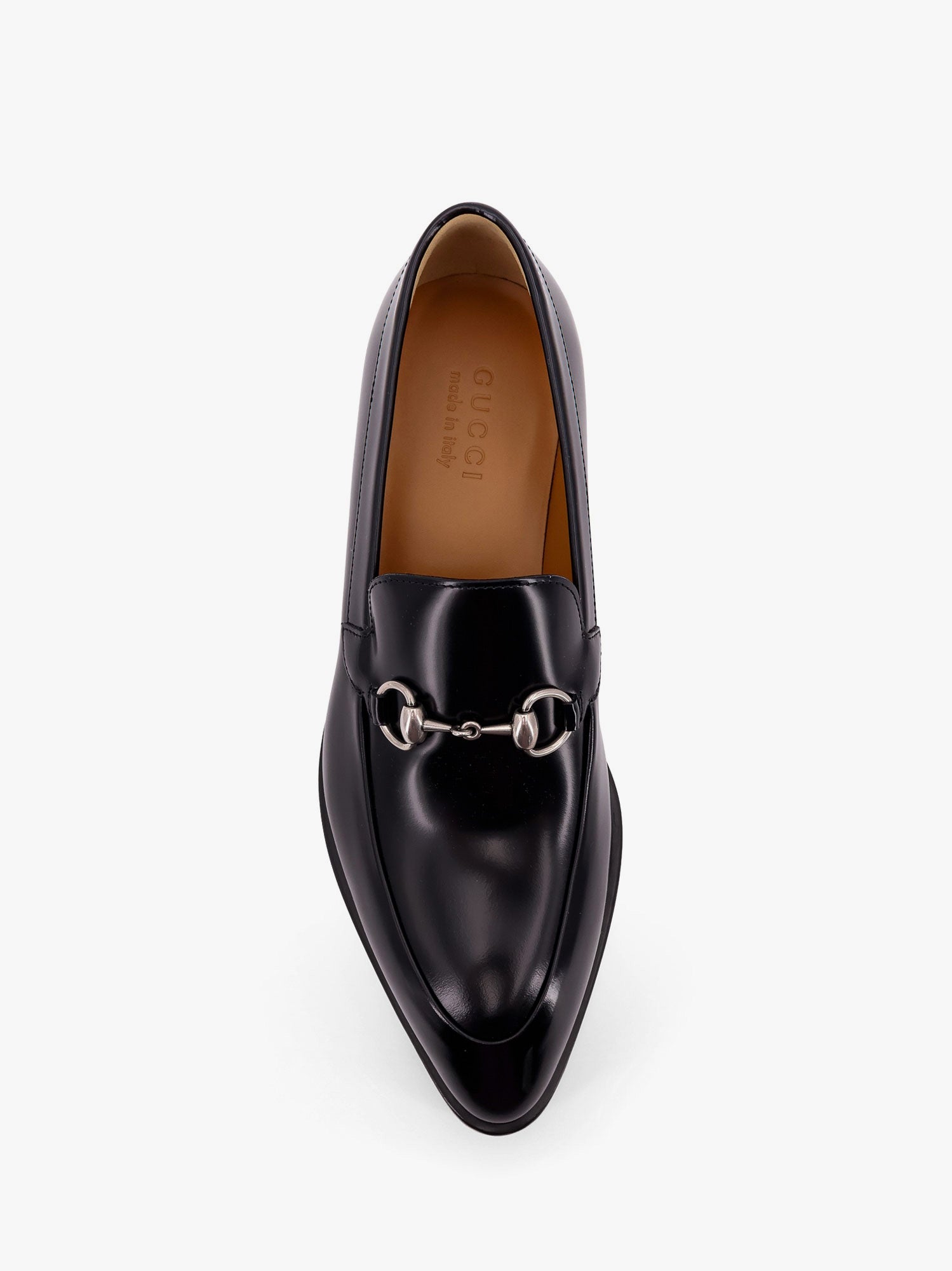 Leather loafers with Horsebit GUCCI - Nugnes1920
