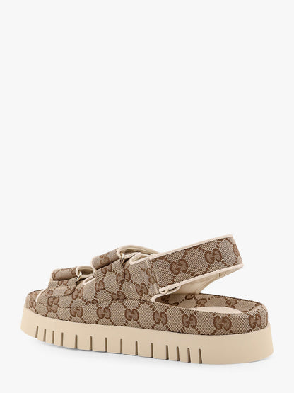 GG fabric flat sandals thumbnail