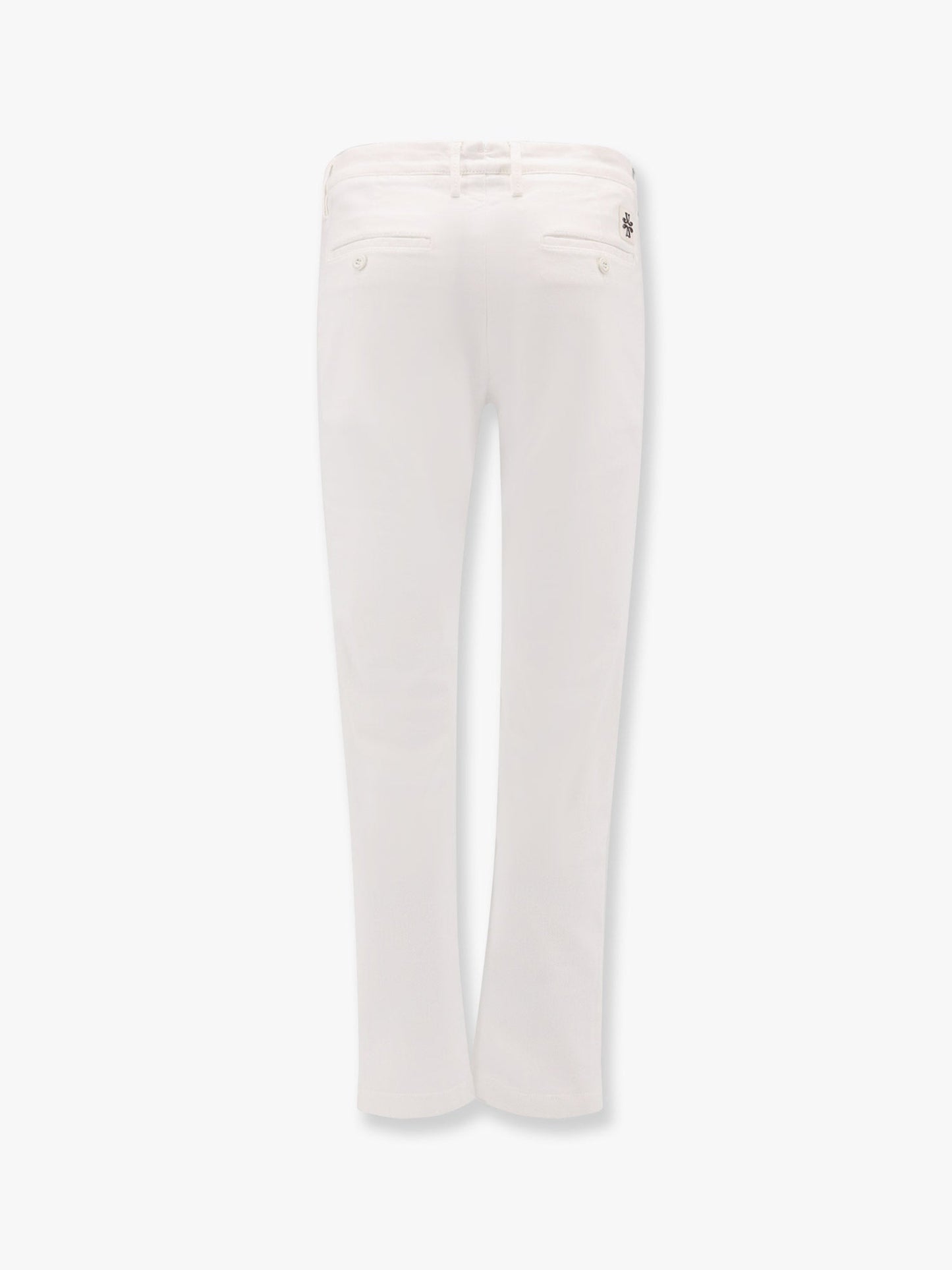 Pantalone bobby in misto cotone con iconico fazzoletto