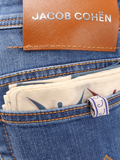 Bard stretch cotton jeans with iconic handkerchief thumbnail
