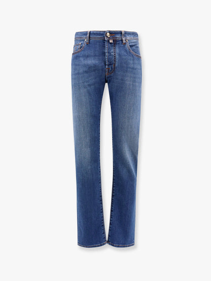 Bard stretch cotton jeans with iconic handkerchief thumbnail
