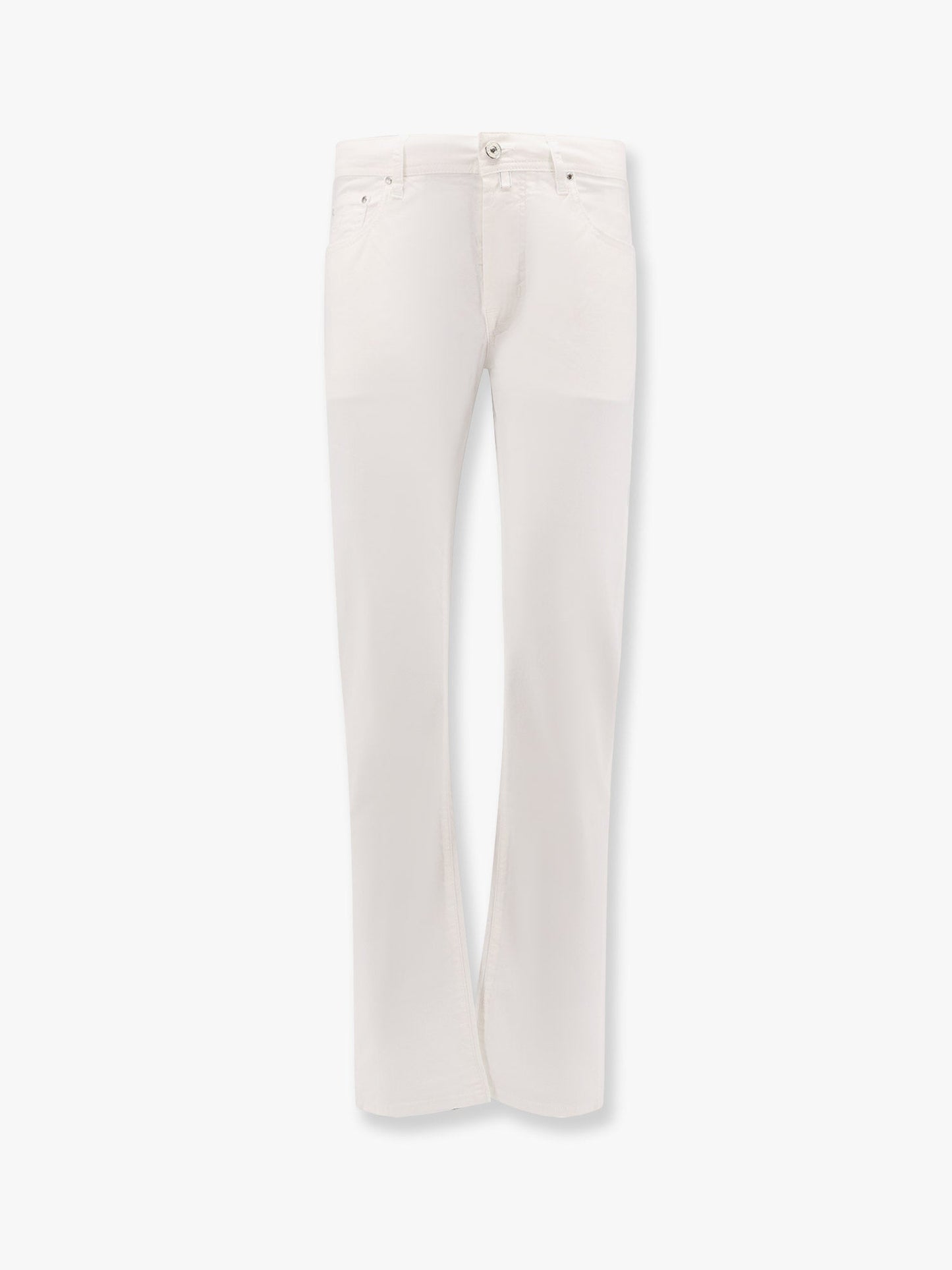 Pantalone bard in cotone stretch con iconico fazzoletto