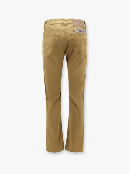 Pantalone bard in cotone stretch con iconico fazzoletto thumbnail