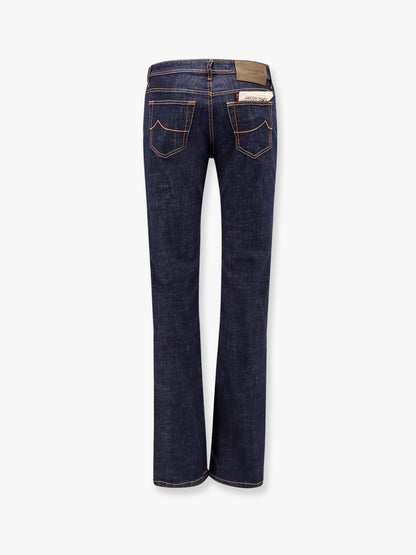 Bard stretch cotton jeans with iconic handkerchief thumbnail
