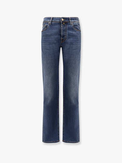 Bard stretch cotton jeans with iconic handkerchief thumbnail