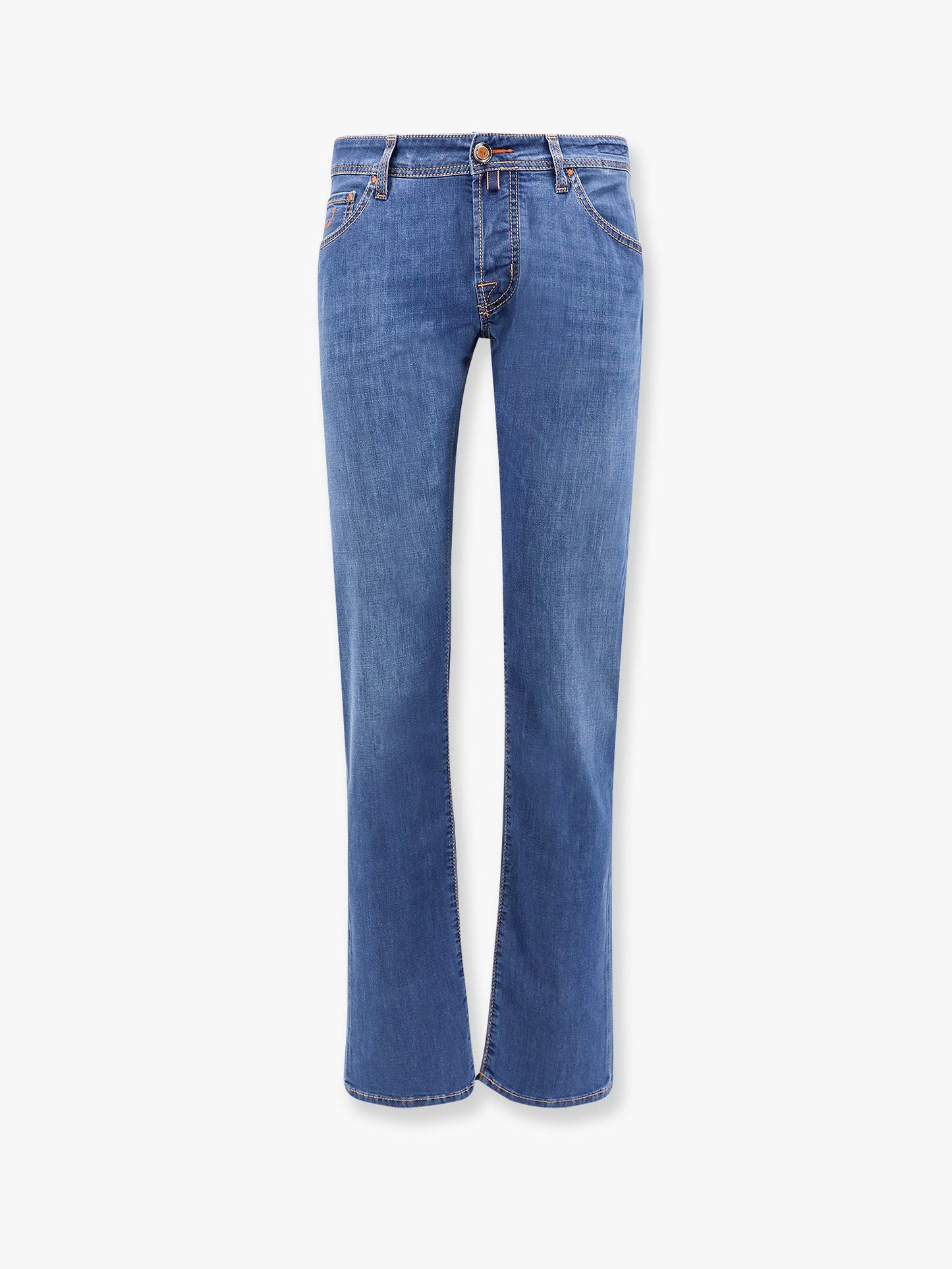 Nick stretch cotton jeans with iconic handkerchief