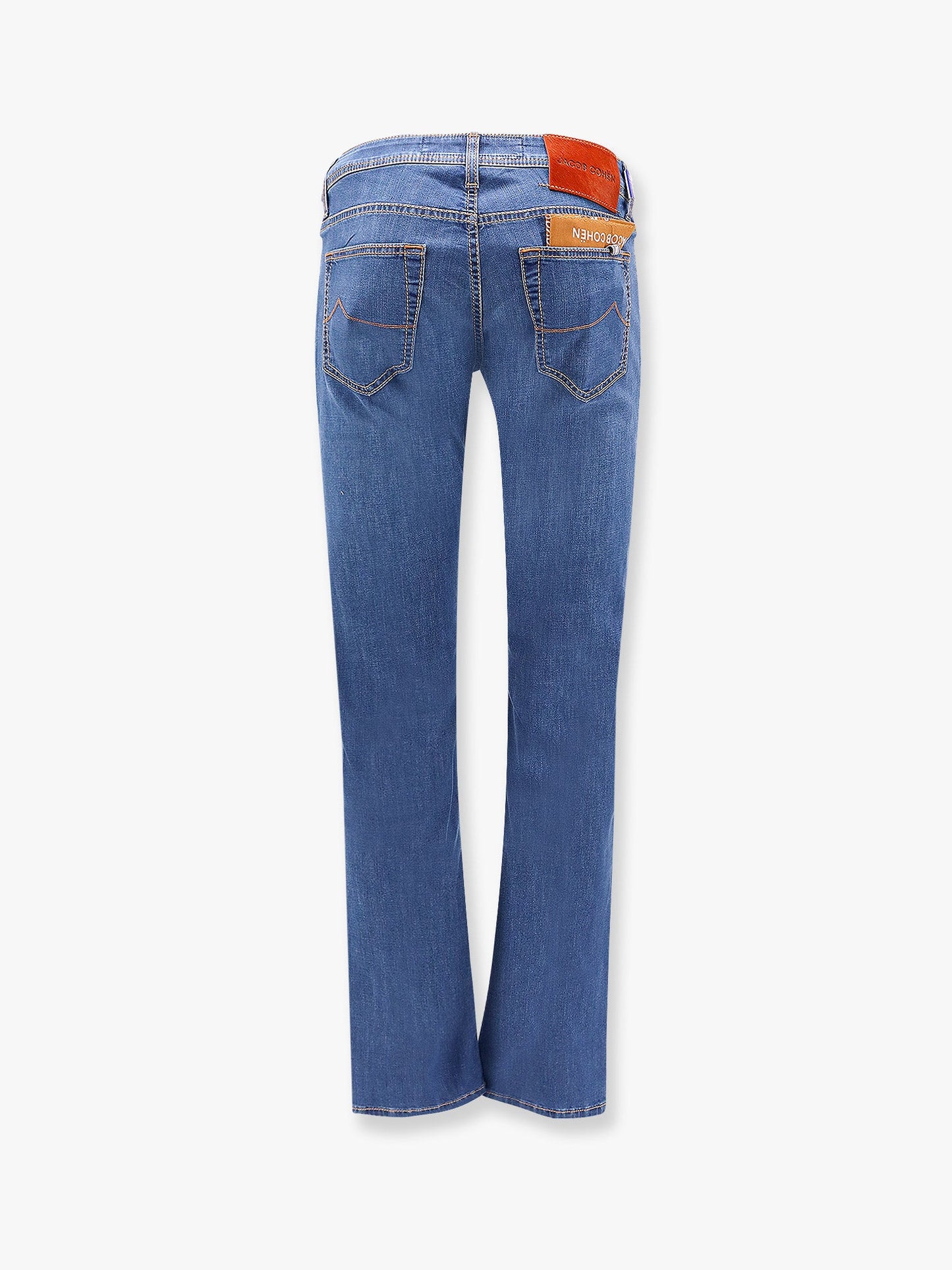 Nick stretch cotton jeans with iconic handkerchief