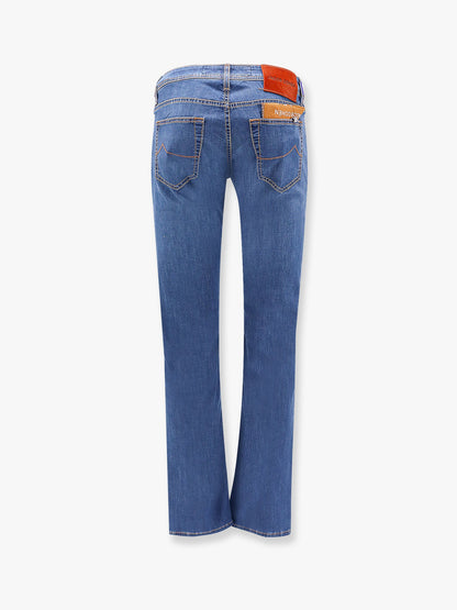 Nick stretch cotton jeans with iconic handkerchief thumbnail