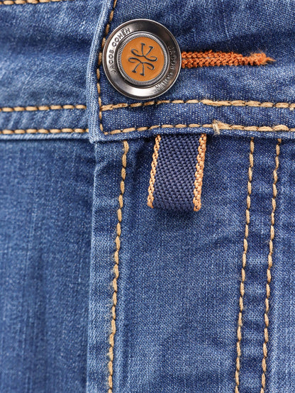 Nick stretch cotton jeans with iconic handkerchief thumbnail