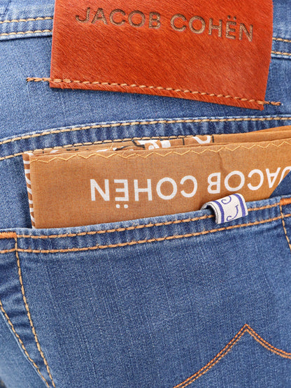 Nick stretch cotton jeans with iconic handkerchief thumbnail