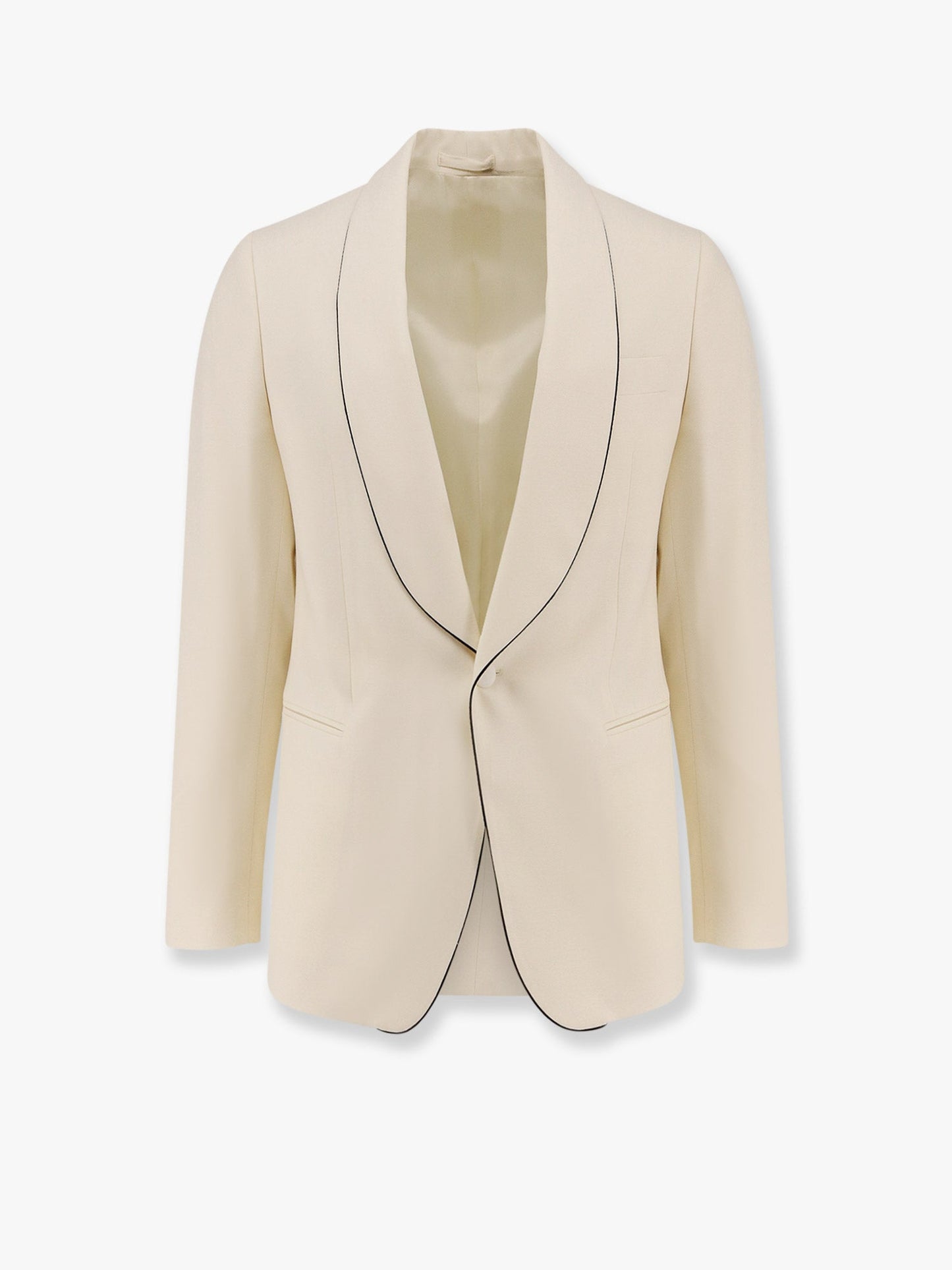 Stretch wool blazer