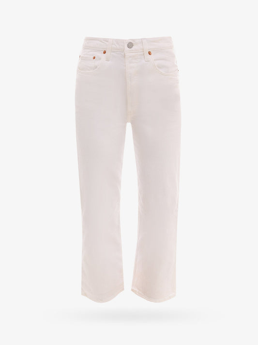 Ribcage straight ankle jeans