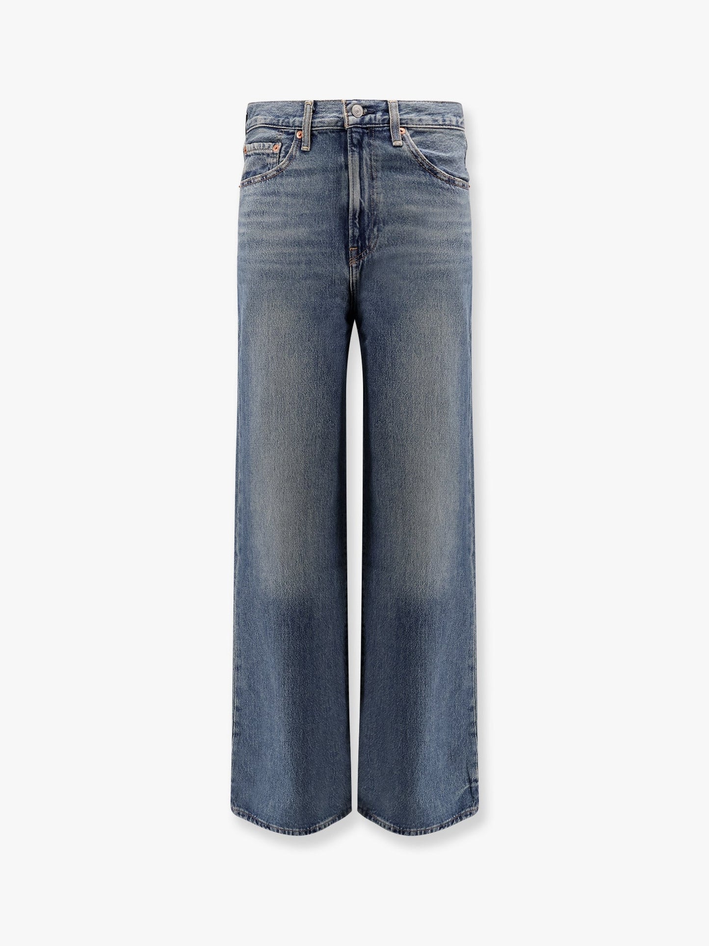 Ribcage wide leg jeans
