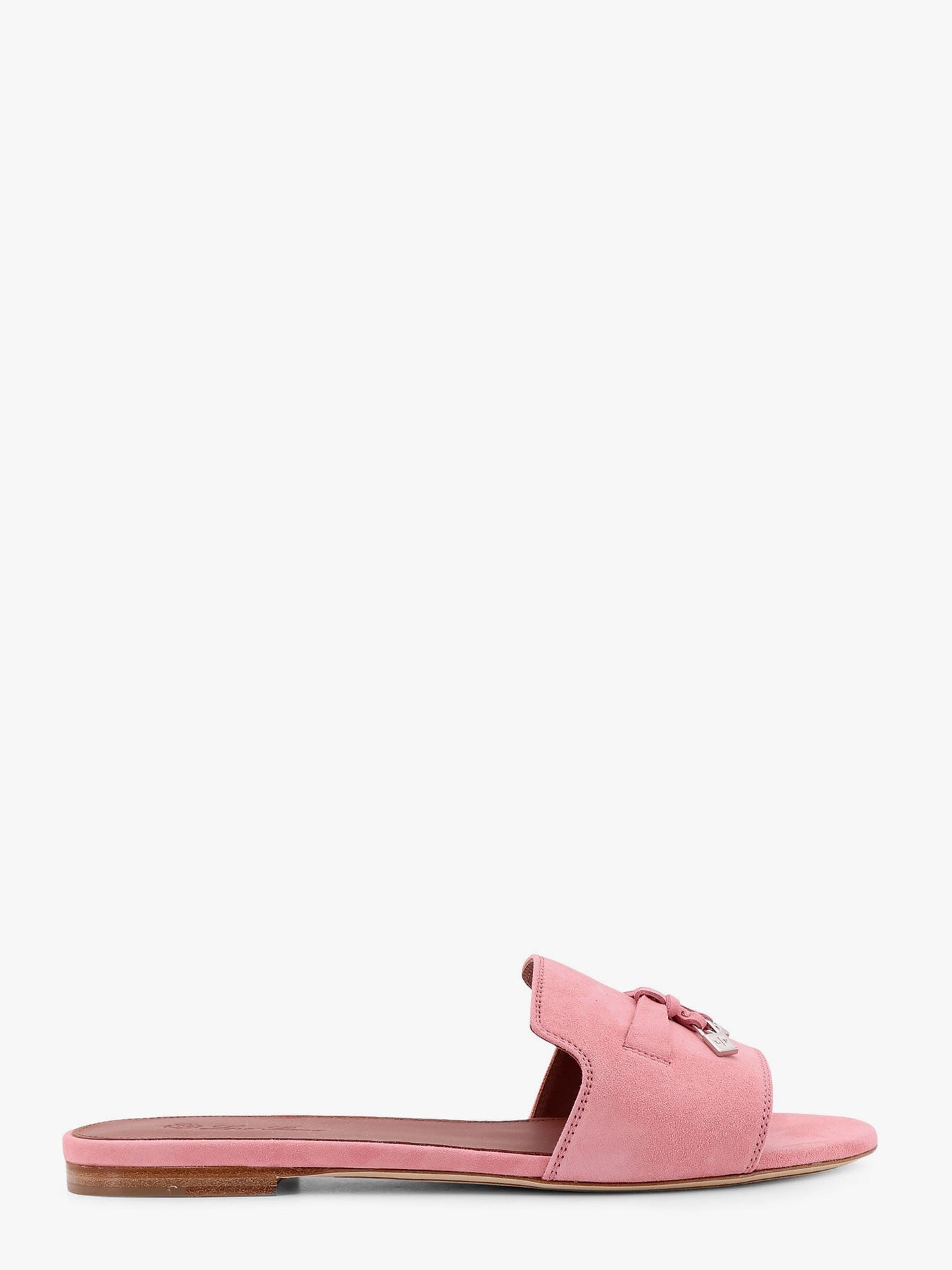 Summer charms suede sandals