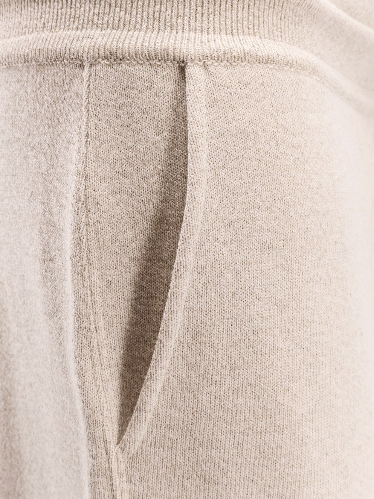 Brienno hemp, cashmere and cotton jogger trouser