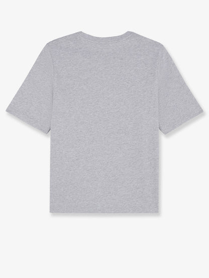 Cotton T-shirt with lettering logo thumbnail