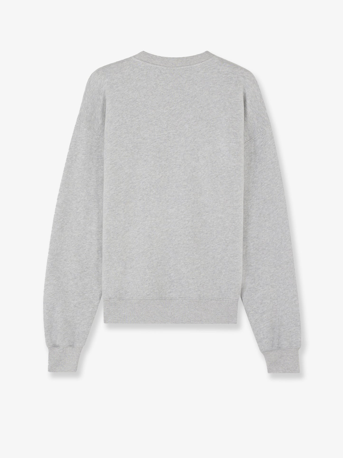 Cotton sweatshirt with lettering logo