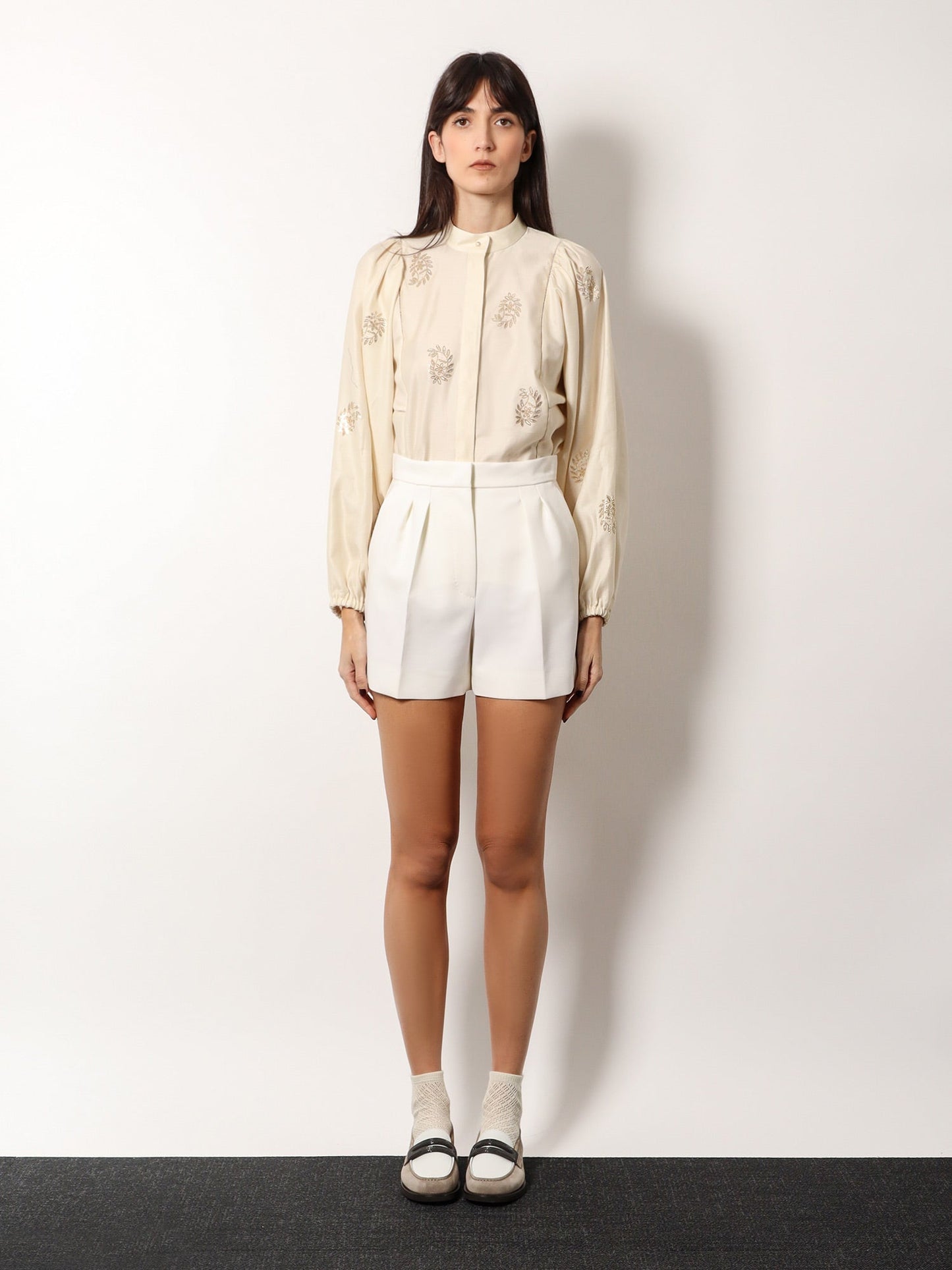 Zic stretch virgin wool shorts