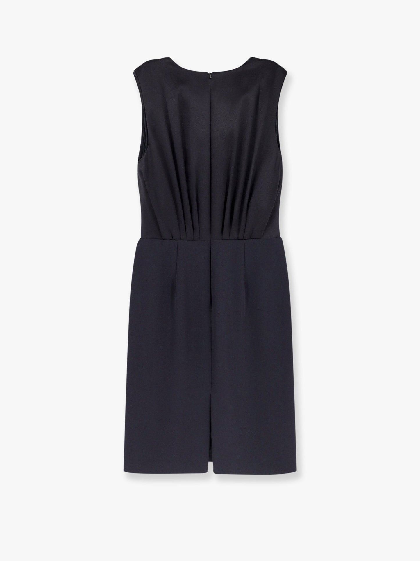 Vittor midi dress with silk insert