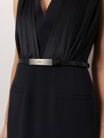 New plate 15 max mara sfilata leather belt thumbnail