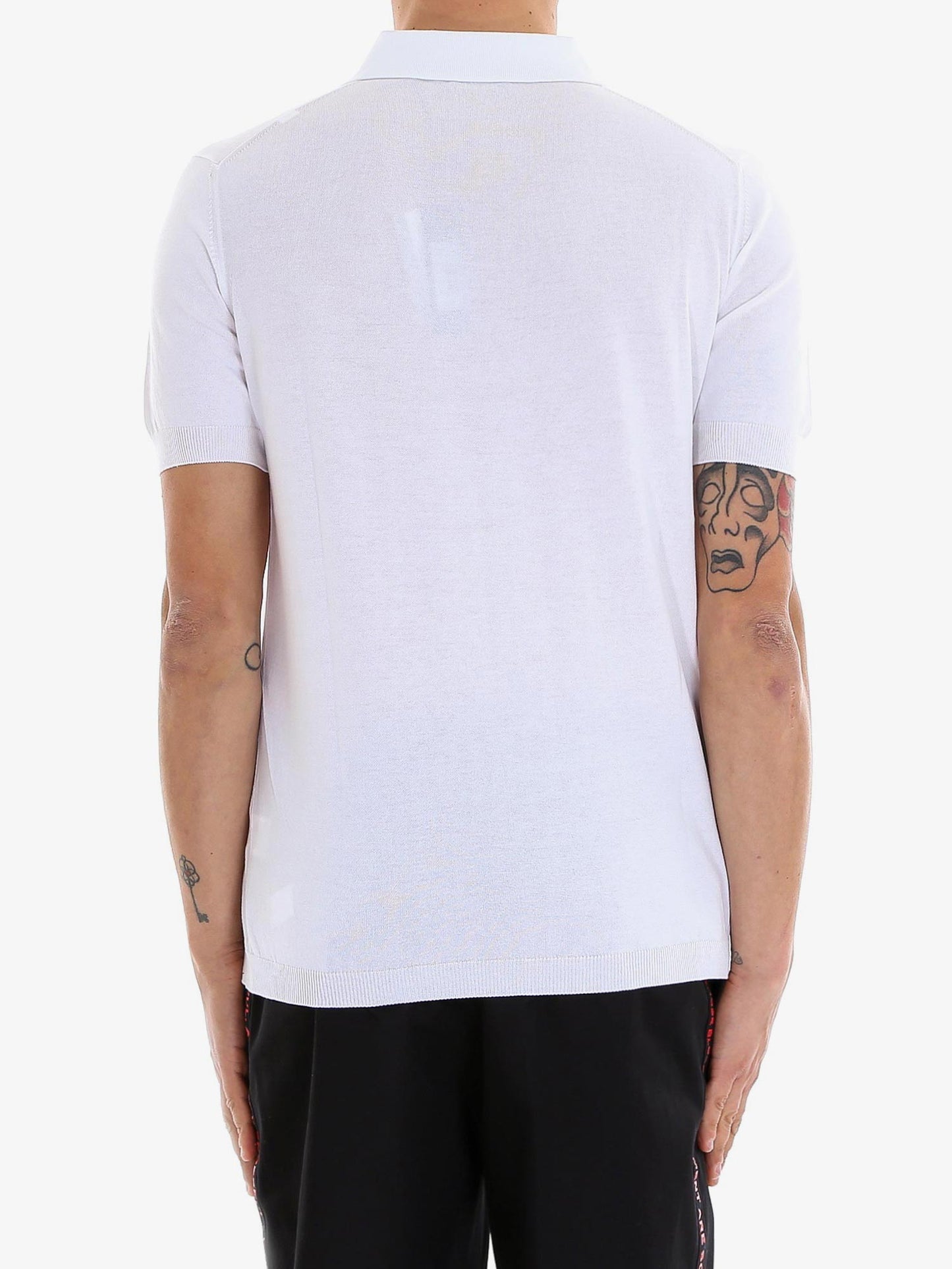 Regular fit cotton polo shirt