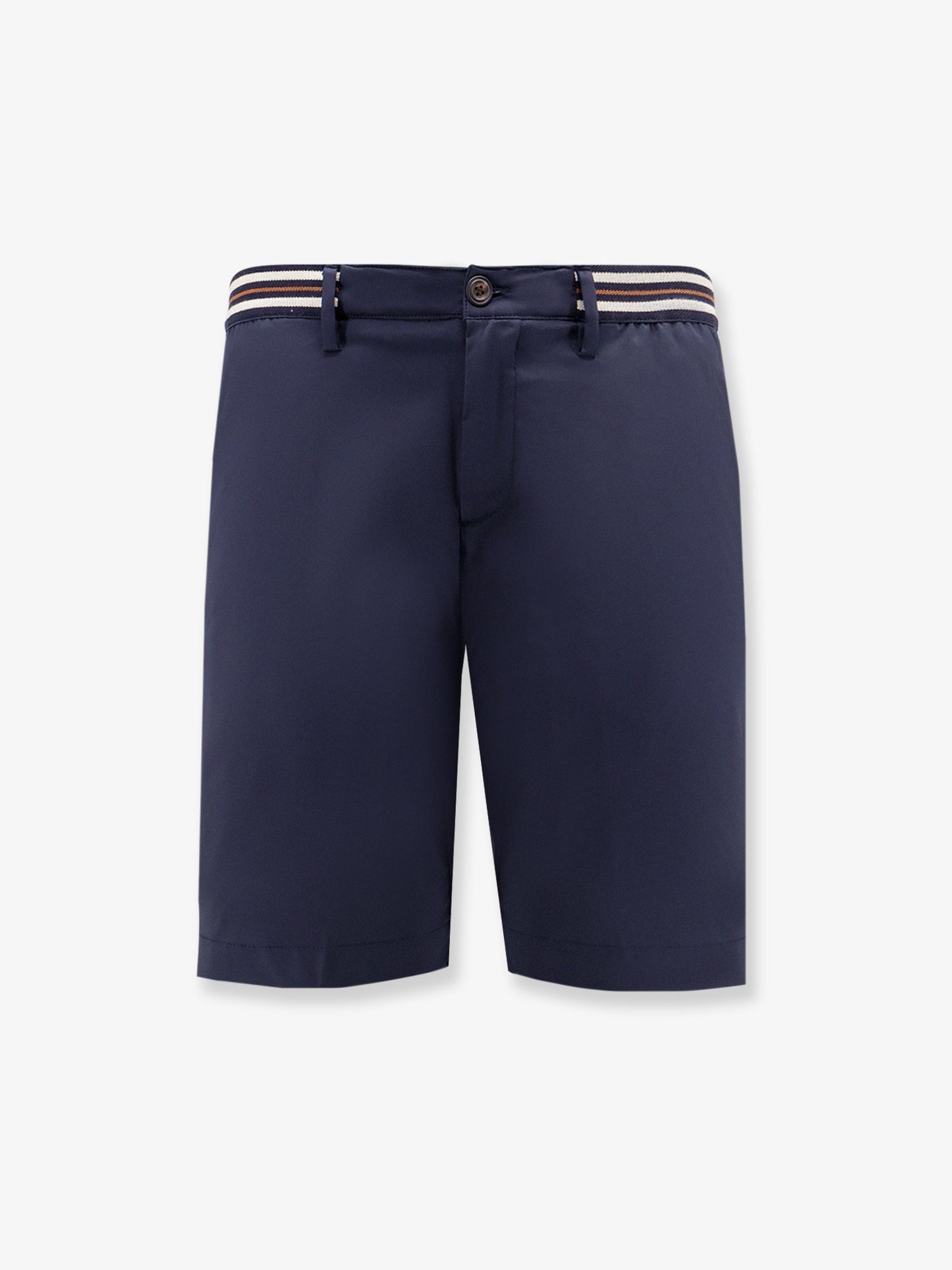 Regular Fit cotton blend shorts