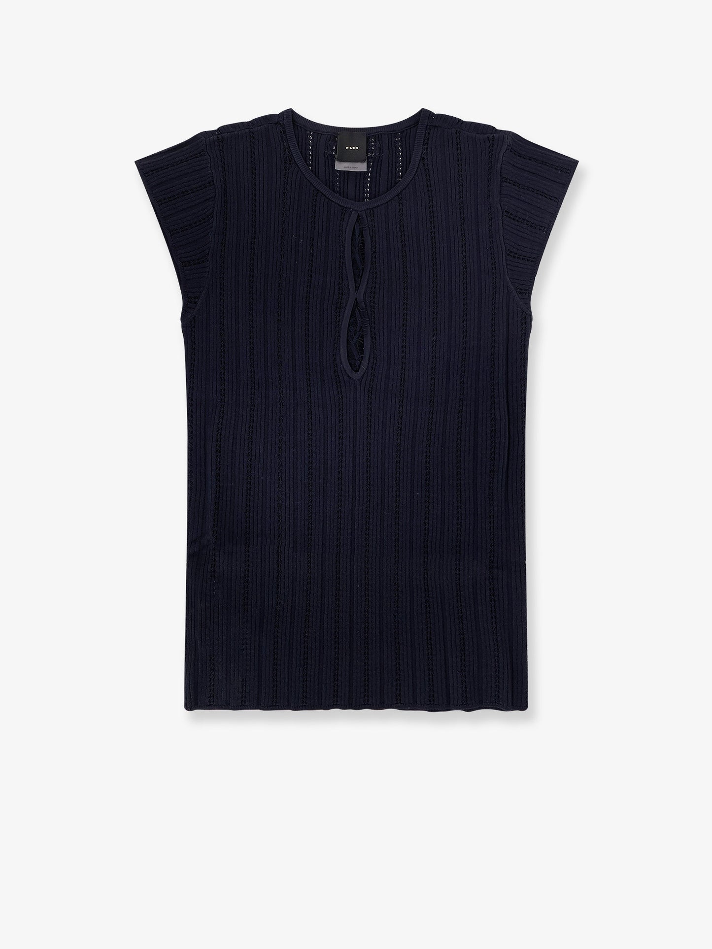 Tofane ribbed viscose blend sweater