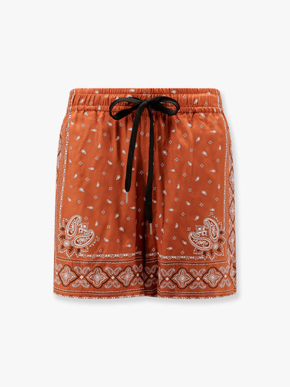 Viscose shorts with bandana print thumbnail