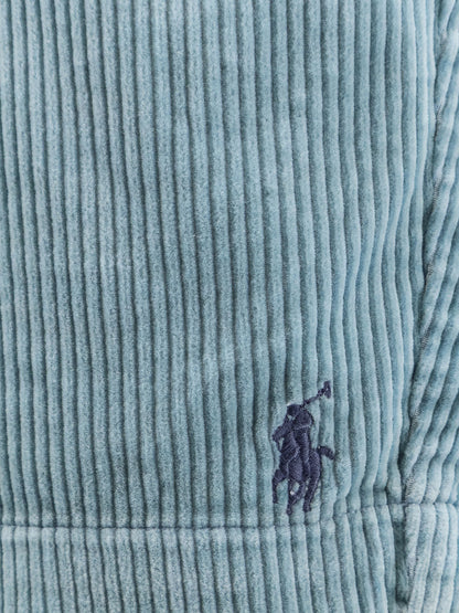 Bermuda in Corduroy con ricamo logo thumbnail