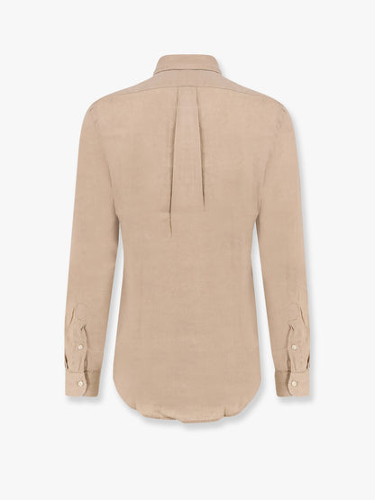 Camicia Slim Fit in lino thumbnail